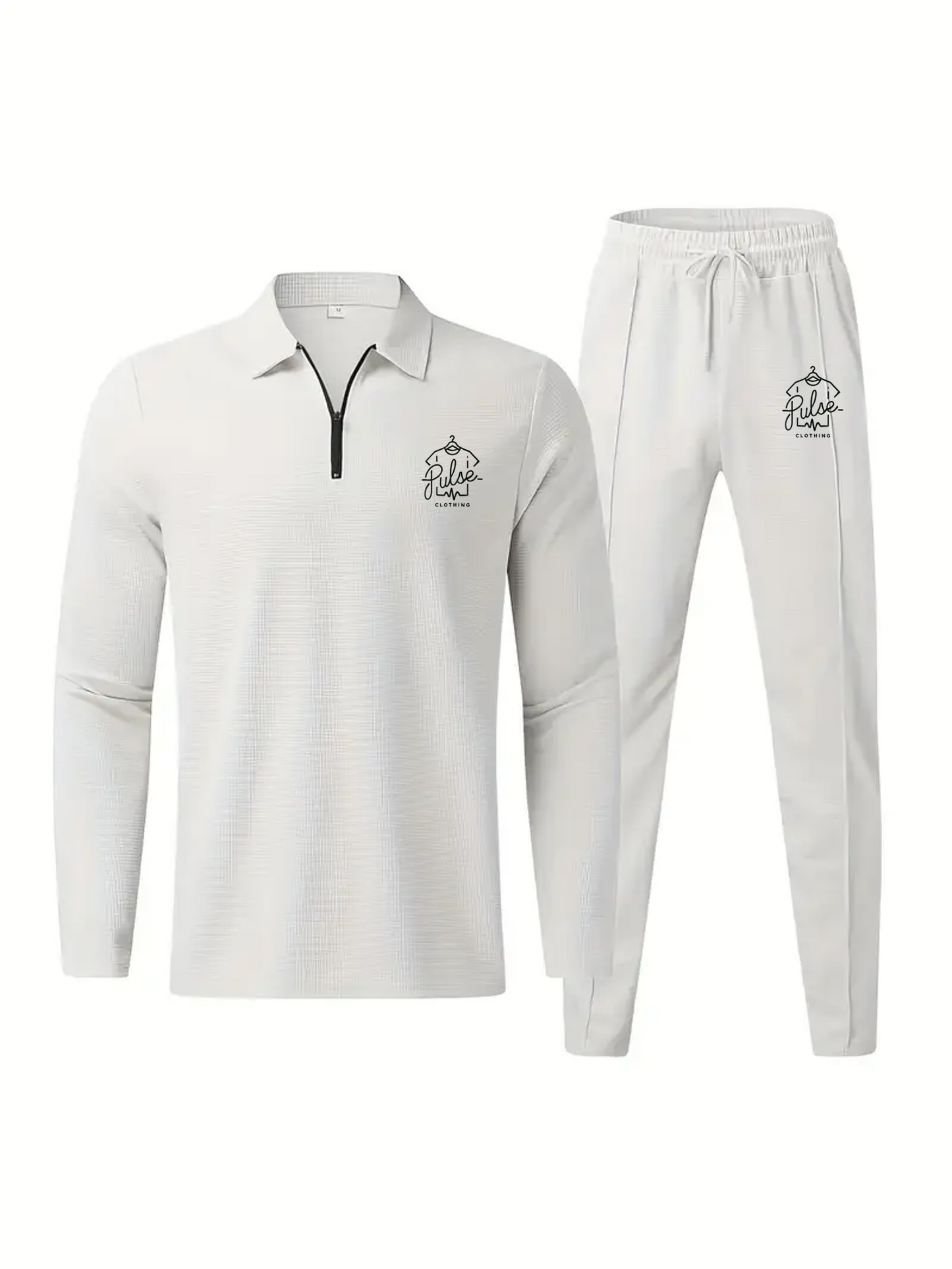 Premium White Tracksuit